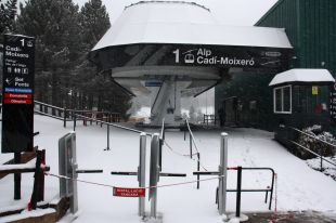 La Molina reobre part del seu domini esquiable després de tancar pel temporal
