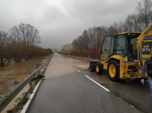 Aquestes son les carreteres afectades en el tercer dia del temporal Glòria