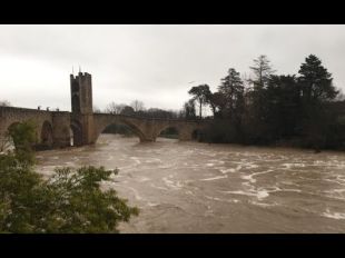 La Garrotxa quantifica en més de 2,2 MEUR els danys pel temporal Gloria