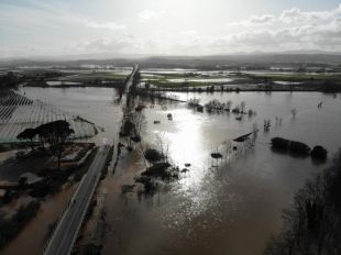 Verges xifra en més d'1,5 MEUR els desperfectes causats pel temporal Gloria