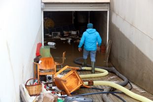 Destrosses a Pedret, les instal·lacions del GEiEG, Pont Major i Fontajau després del temporal