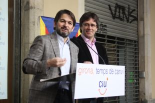 Puigdemont (CDC) no entra a valorar la marxa de Riera (UDC) però 'respecta' la seva decisió