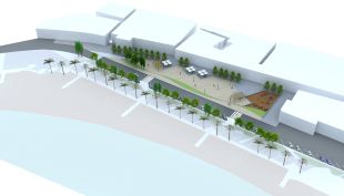 Roses estudia construir un aparcament soterrat davant la platja amb 219 places
