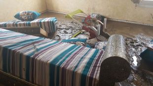 Fogars de la Selva es mobilitza per ajudar una família sense casa pel temporal