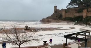 El temporal Gloria causa estralls per un valor provisional de 18,6 MEUR als municipis gironins