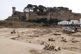 Els negocis de Tossa ha patit desperfectes per valor d'uns 2 MEUR arrel del temporal Gloria