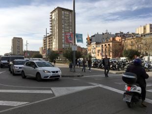 ERC de Girona demana la pacificació del trànsit a plaça Catalunya per aquest 2020