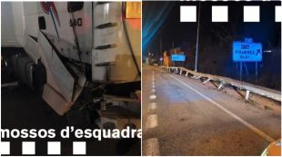 Detingut un camioner a Llers amb un taxa d’alcohol set vegades superior a la permesa