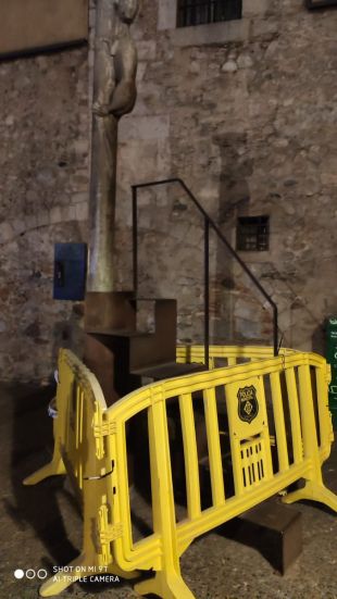Girona precinta preventivament el Cul de la Lleona per evitar contagis del coronavirus