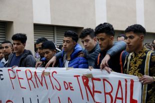 Els joves immigrants tancats a la UdG es malfien dels tècnics de la DGAIA 