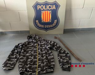 Dos detinguts per un robatori amb força en un establiment de la Bisbal