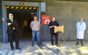 Un obrador d'embotits dona 1.000 mascaretes a l'Hospital de Figueres