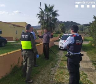 145 multes dels Agents Rurals a corredors, ciclistes i campistes per trencar el confinament