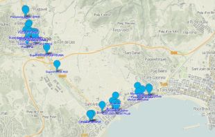 Calonge crea un mapa interactiu de comerços amb serveis a domicili i comerços oberts
