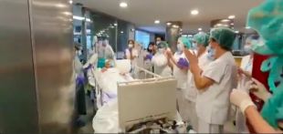 Donen d'alta els set primers pacients amb coronavirus a l'UCI del Trueta
