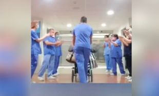 Torna a casa el primer pacient amb coronavirus que va entrar a l'UCI de l'Hospital de Palamós