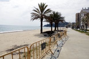 L'Estat reinicia les obres del passeig de Sant Antoni de Calonge malmès pel Gloria