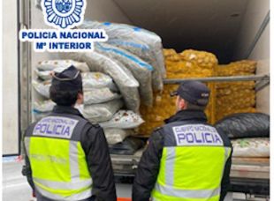 Detenen un camioner a la Jonquera amb més de 97 quilos de marihuana entre les patates