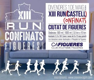 La tradicional 'Run Castell Sant Ferran' es confina i converteix en un esdeveniment solidari