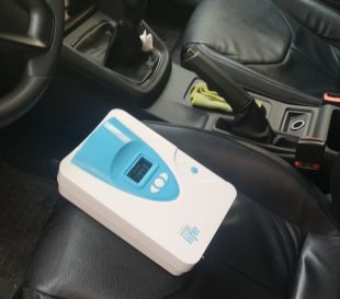 Els taxis de Roses es desinfectaran amb màquines d'ozó 