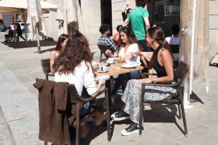 Girona rep 30 sol·licituds més per ampliar l'espai de terrasses, que en sumen 63