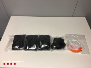 Detingut un home a Alp que transportava 600.000 euros en cocaïna dins el cotxe