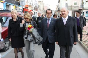 L'alcalde de Llagostera demana a Mas que no s'oblidi dels municipis davant catàstrofes naturals com les nevades