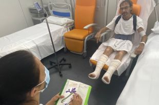L'hospital d'Olot ajuda els pacients ingressats a deixar de fumar