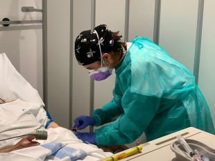 Es redueix el nombre d'hospitalitzats per coronavirus a la regió de Girona