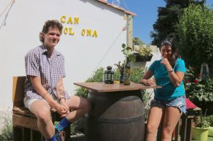 Turistes atrapats a Girona: ''El coronavirus ens ha trencat tots els plans que teníem''