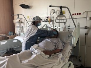 Primer descens notable d'hospitalitzats per covid a Girona després de tres setmanes