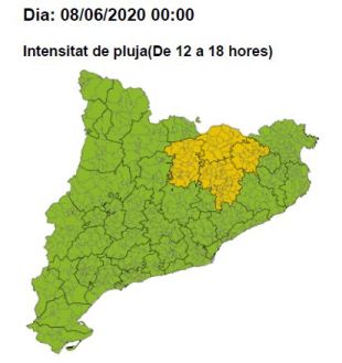 Protecció Civil manté la prealerta per inundacions aquesta tarda al Ripollès i la Garrotxa