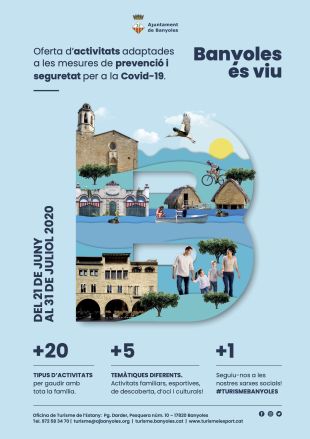 Banyoles reprèn les activitats turístiques potenciant les propostes a l’aire lliure