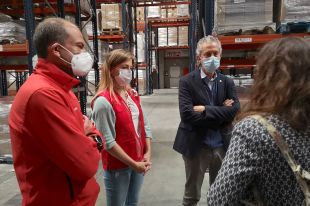 El govern espanyol dona més de 500 tones de menjar al Banc d'Aliments i Creu Roja Girona