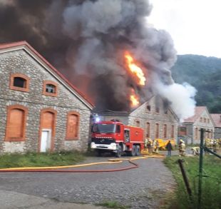 Tensión Téxtil de Ripoll acomiada 27 dels 41 treballadors arran de l'incendi que va patir