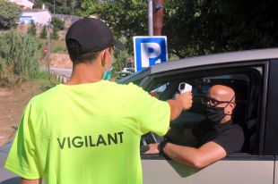 Tossa de Mar comença a prendre la temperatura als turistes de manera voluntària