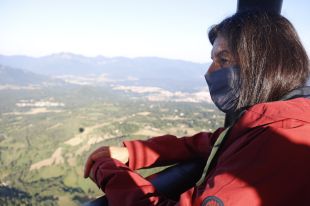Així és volar en globus en temps de covid-19