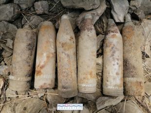 Troben set projectils de la Guerra Civil a Capmany i Espolla
