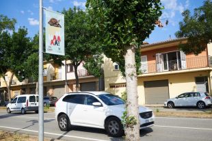 Vilablareix inicia una campanya per demanar a els conductors que respectin el límit de velocitat
