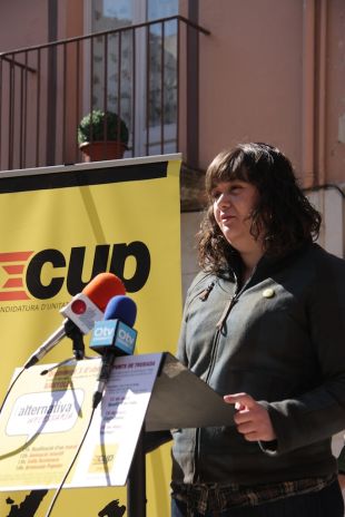 La CUP de Banyoles presenta Alexandra Pazos com a candidata a l'alcaldia 