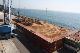 3.000 tones d'estella de les nevades surten del port de Palamós rumb a Dinamarca