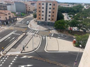 Girona reobre demà el tram del carrer de Barcelona que portava dos mesos i mig en obres