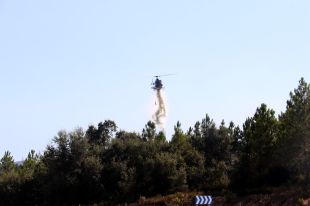 Els Bombers donen per extingit l'incendi de Caldes de Malavella