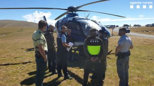 Els Agents Rurals participen en un operatiu transfronterer per controlar l'accés motoritzat al Puigmal