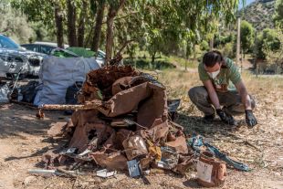 Retiren més de 150 kg de residus al Parc Natural del Cap de Creus