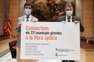 Inversió de més de 20 MEUR per desplegar 357 km de fibra òptica a la província de Girona