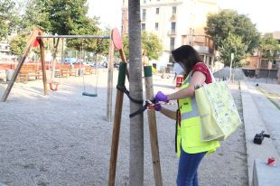 Les restriccions a Girona i Salt comencen amb els parcs infantils tancats i un aforament reduït als mercats 