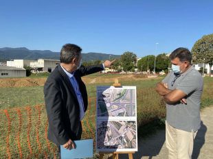 Milloraran l'accés nord al barri de Can Puig de Banyoles amb una nova rotonda