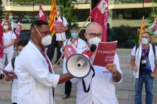 Metges de Catalunya a Girona reclama més recursos per recuperar una sanitat ''malalta''