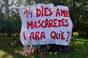 Educació no permetrà que els alumnes de Mieres vagin a escola sense mascareta